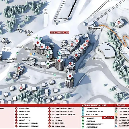 Le 1650 - Pour 4 Personnes Coeur De Station Des Orres 1650 Mae-8101 Apartment *